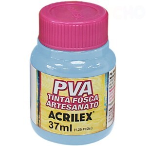 TINTA PVA 37ML AZUL HORTENCIA ACRILEX
