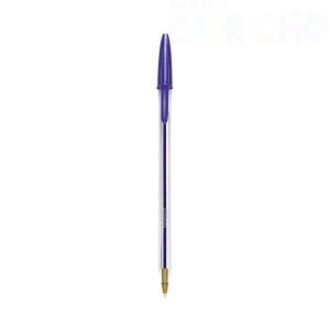 CANETA BIC CRISTAL AZUL