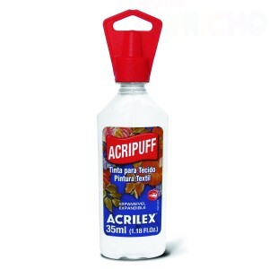 TINTA TECIDO ACRIPUFF 35ML BRANCO