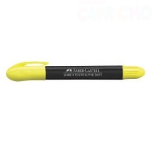 MARCA TEXTO GEL SUPERSOFT FABER CASTELL AMARELO