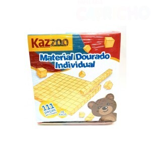 MATERIAL DOURADO DO ALUNO MADEIRA 111PCS KZ1278