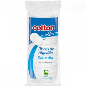 ALGODAO HIGIE DISCO DIA A DIA 37G COTTON LINE