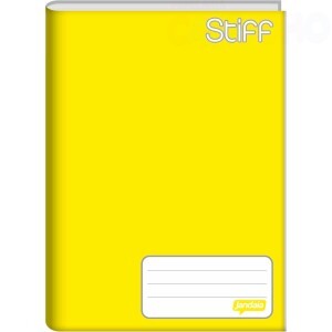 CADERNO BROCHURA CAPA DURA AMARELO 48 FOLHAS JANDAIA