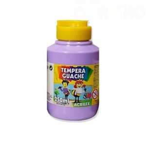 TINTA GUACHE 250ML LILÁS ACRILEX
