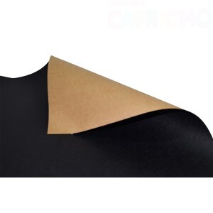 PAPEL CARTÃO 48CM X 66CM PRETO