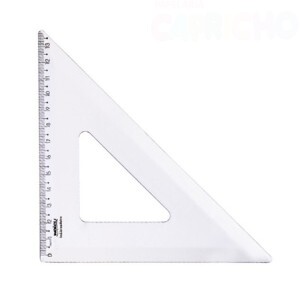 ESQUADRO ACRILICO 45º NEW LINE WALEU