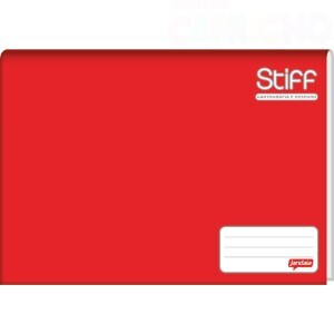 CADERNO BROCHURA DESENHO 96FOLHAS VERMELHO JANDAIA